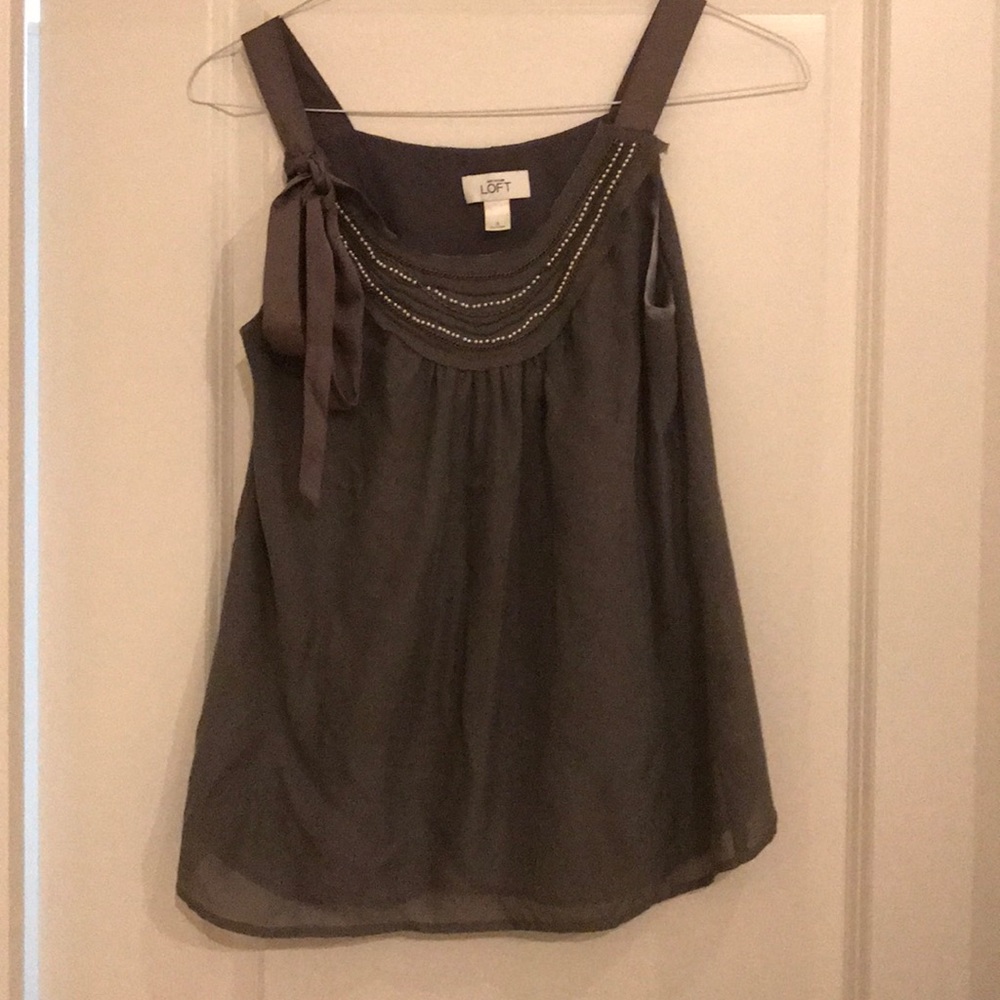 Ribbon tank top